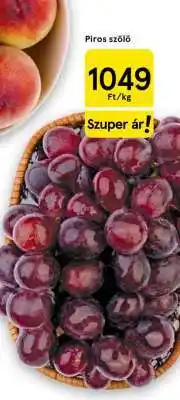 Tesco Piros szőlő ajánlat