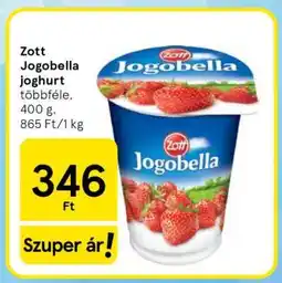 Tesco Zott Jogobella Joghurt ajánlat