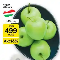 Tesco Magyar zöld alma ajánlat