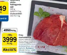 Tesco Friss marhalábszár ajánlat