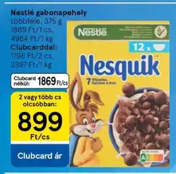 Tesco NESTLÉ Gabonapehely ajánlat
