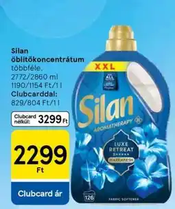 Tesco Silan öblítőkoncentrátum ajánlat