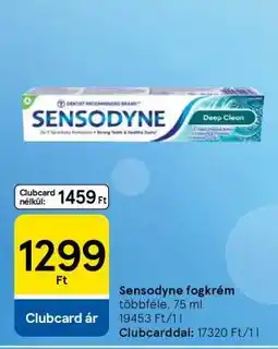 Tesco SENSODYNE Fogkrém ajánlat