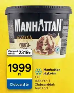 Tesco MANHATTAN Jégkrém ajánlat