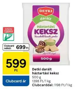 Tesco DETKI Darált háztartási keksz ajánlat