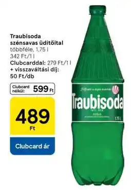 Tesco Traubisoda szénsavas üdítőital ajánlat