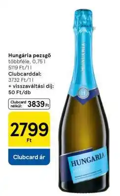 Tesco Hungaria pezsgő ajánlat