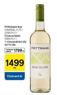 Tesco Frittmann bor ajánlat