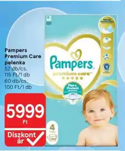 Tesco Pampers Premium Care pelenka ajánlat
