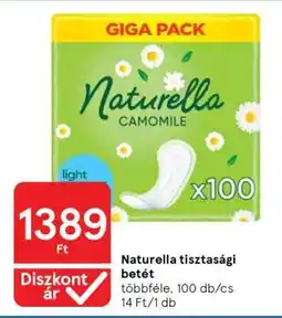Tesco Naturella Tisztasági Betét ajánlat