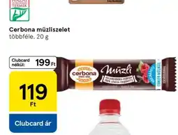 Tesco CERBONA Müzliszelet ajánlat