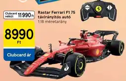 Tesco Rastar Ferrari F1 75 távirányítós autó ajánlat