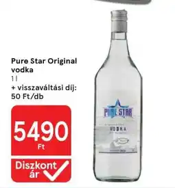 Tesco Pure Star Original Vodka ajánlat
