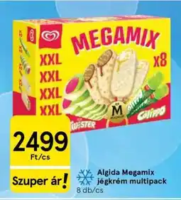 Tesco Algida Megamix jégkrém multipack ajánlat