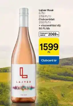 Tesco Lajver Rosé ajánlat