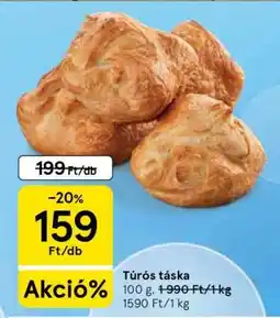 Tesco Túrós táska ajánlat