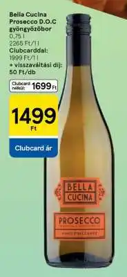 Tesco Bella Cucina Prosecco D.O.C ajánlat