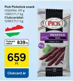 Tesco PICK PICKSTICK SNACK ajánlat