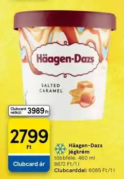 Tesco HAAGEN-DAZS Jégkrém ajánlat
