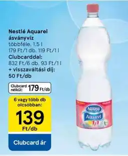 Tesco Nestlé Aquarel Ásványvíz ajánlat
