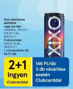 Tesco XIXO Szénsavas Üdítőital vagy Ice Tea ajánlat