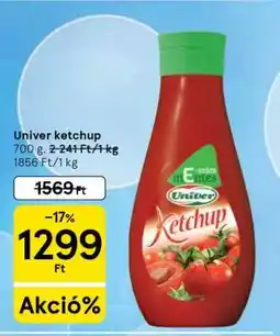 Tesco UNIVER Ketchup ajánlat