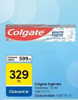 Tesco Colgate fogkrém ajánlat