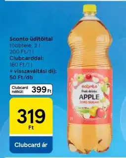 Tesco SCONTO Üdítőital ajánlat