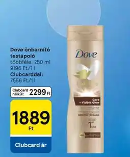 Tesco Dove Önbarnító Testápoló ajánlat