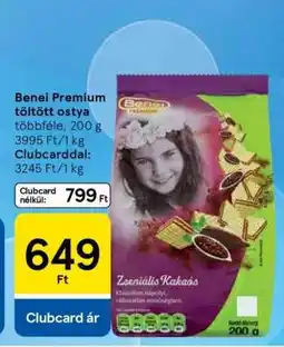 Tesco Benei Premium töltött ostya ajánlat