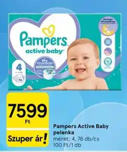Tesco Pampers Active Baby pelenka ajánlat