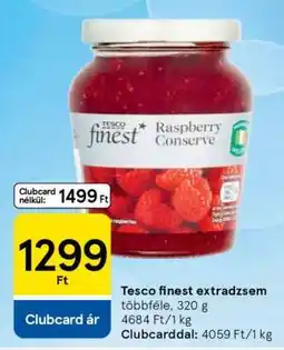 Tesco Tesco finest extradzsem ajánlat