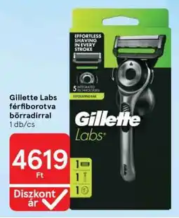 Tesco Gillette Labs férfiborotva bőrradírral ajánlat