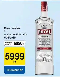Tesco ROYAL Vodka ajánlat