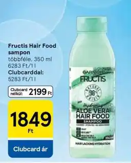 Tesco Fructis Hair Food sampon ajánlat