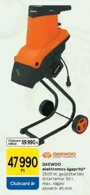 Tesco Daewoo elektromos ágaprító ajánlat