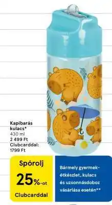 Tesco Kapibarás kulacs ajánlat