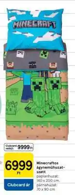 Tesco Minecraftos ágyneműhuzat-szett ajánlat
