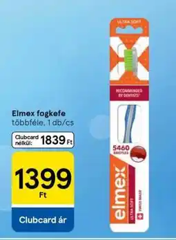 Tesco Elmex fogkefe ajánlat