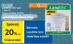 Tesco Landlite LED-izzó ajánlat
