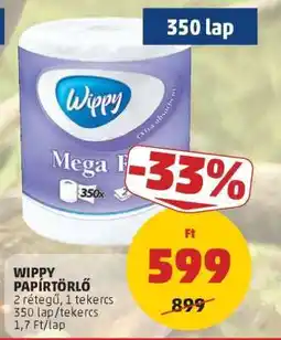 PENNY Wippy Papírtörlő ajánlat