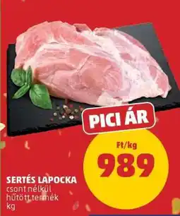 PENNY Sertés Lapocka ajánlat