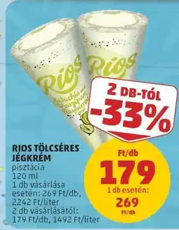 PENNY RIOS TÖLCSÉRES JÉGKRÉM ajánlat