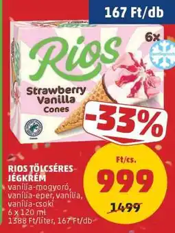 PENNY RIOS TÖLCSÉRES JÉGKRÉM ajánlat