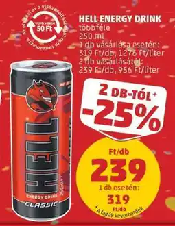 PENNY HELL ENERGY DRINK ajánlat