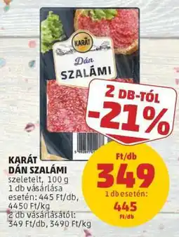 PENNY KARÁT DÁN SZALÁMI ajánlat