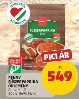 PENNY PENNY Fűszerpaprika Őrlemény ajánlat