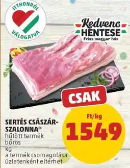 PENNY Sertés Császárszalonna ajánlat