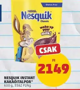 PENNY Nesquik Instant Kakaóitalpor ajánlat