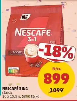 PENNY NESCAFÉ 3IN1 ajánlat